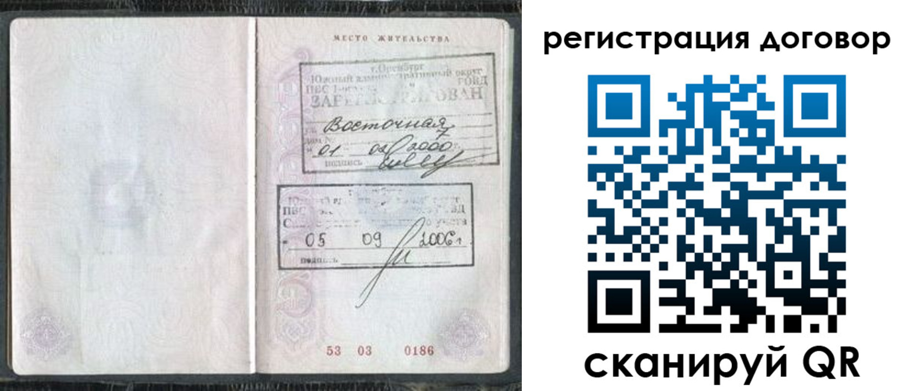 временная регистрация надежно в Калтане